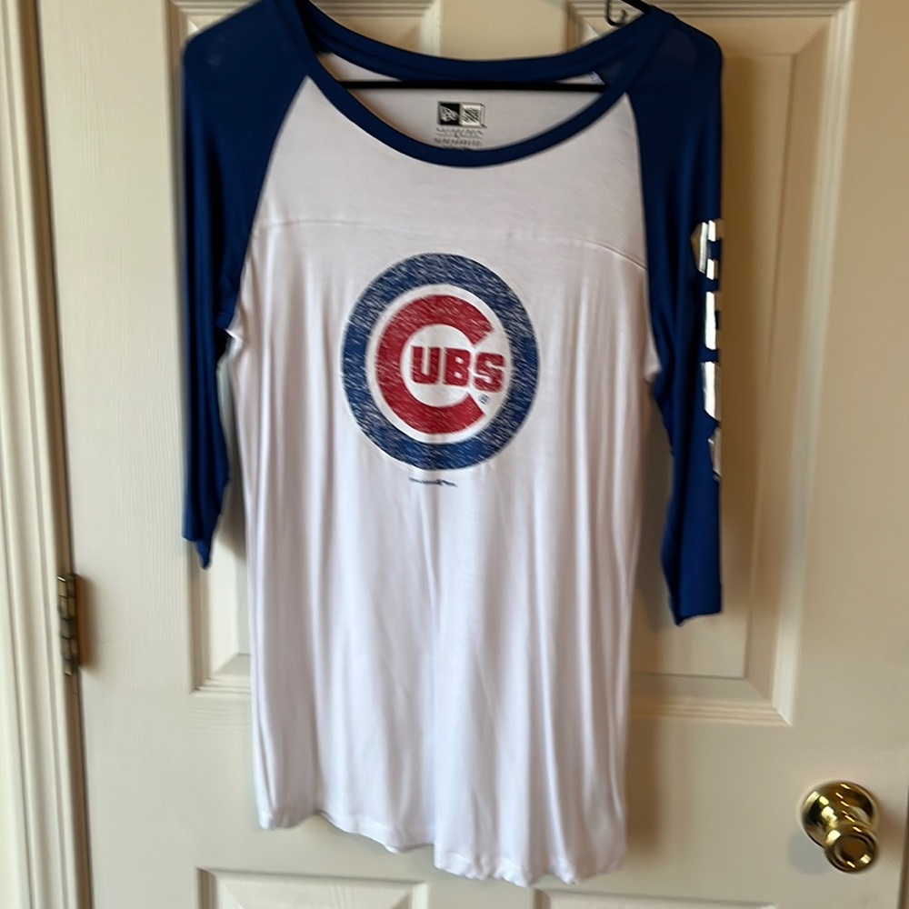 CUBS BASEBALL 3/4 sleeve shirt